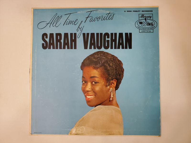 Sarah Vaughan All Time Favorites vinyl record